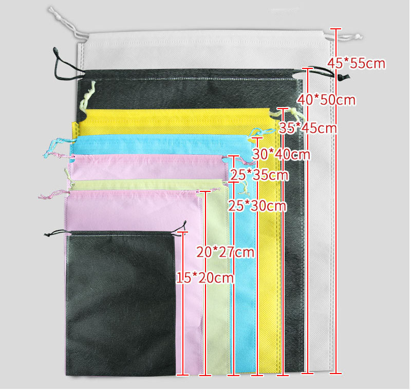 Customized Logo Non-Woven Drawstring Bag for Portable speaker