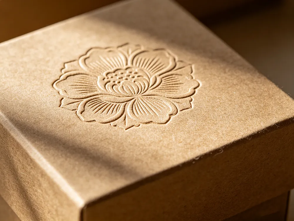 Embossing on Jewelry box