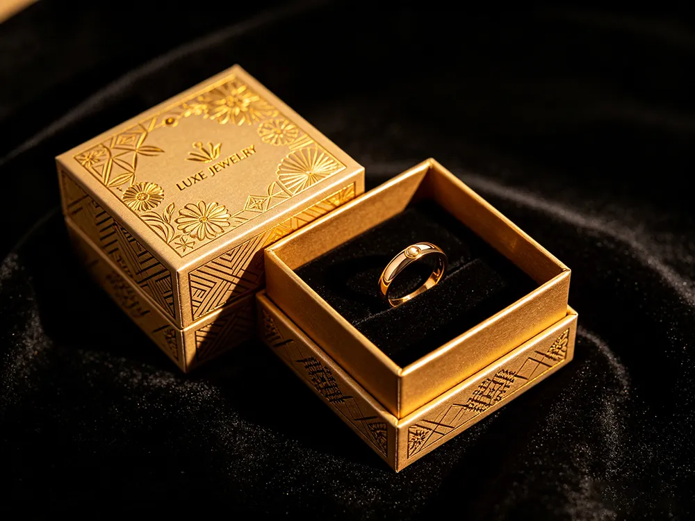 Foil Stamping on Jewelry box