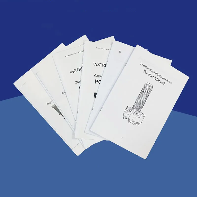 Professionell gedruckte, individuelle Bedienungsanleitungen / Handbücher KY-PS23050604-13