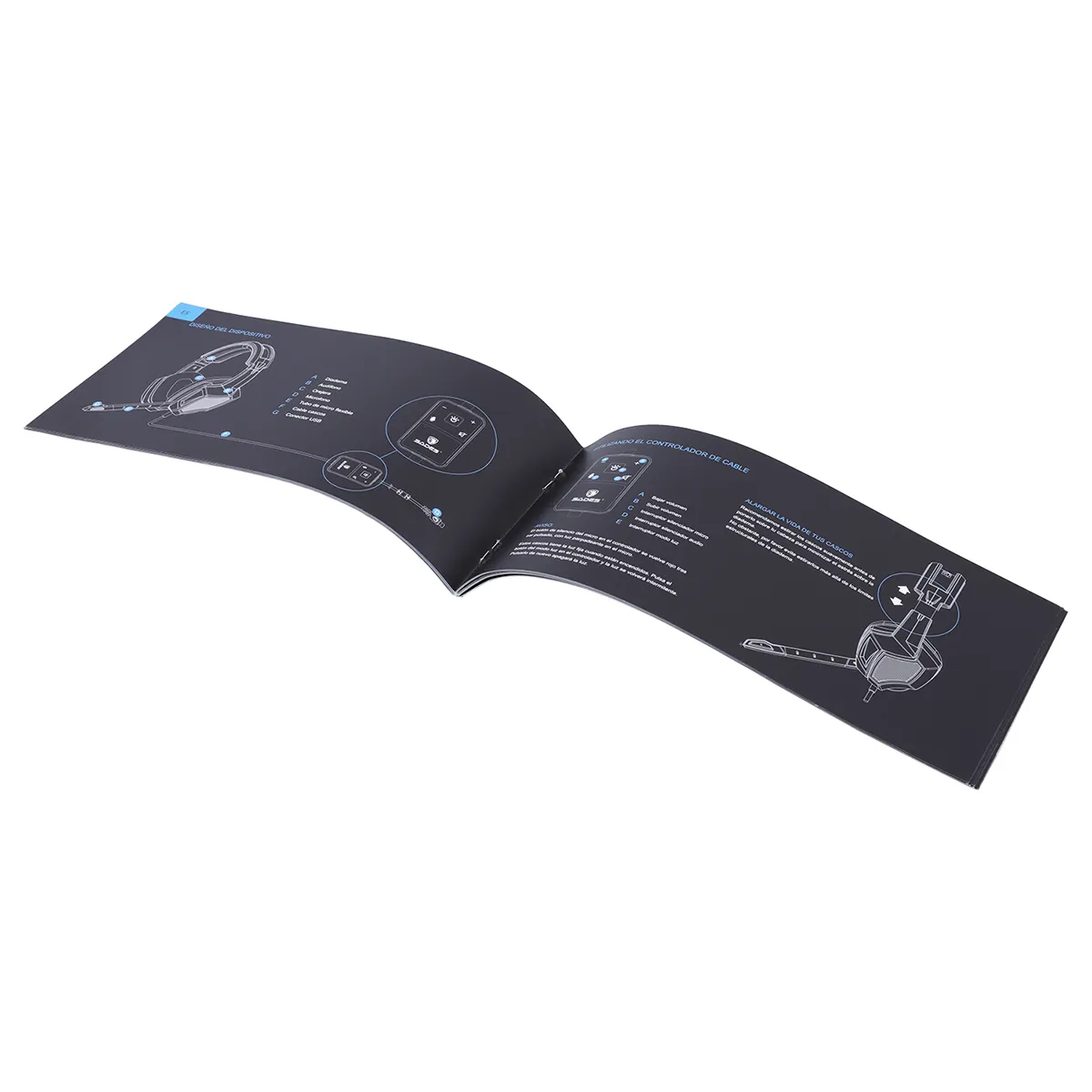 Professionell gedruckte, individuelle Bedienungsanleitungen / Handbücher KY-PS23050604-23