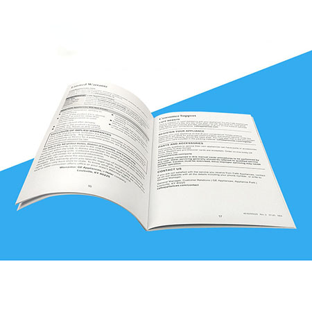 Professional Custom Manual Booklet