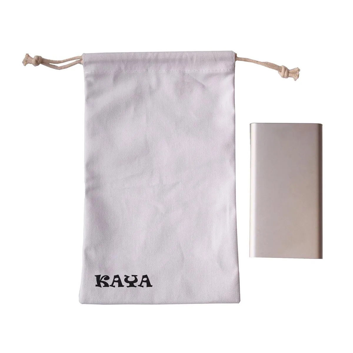 Bunte, modische, bedruckte Beutel aus natürlicher Baumwolle – Geschenkbeutel mit Druckmotiv KY-CB230317A04-12