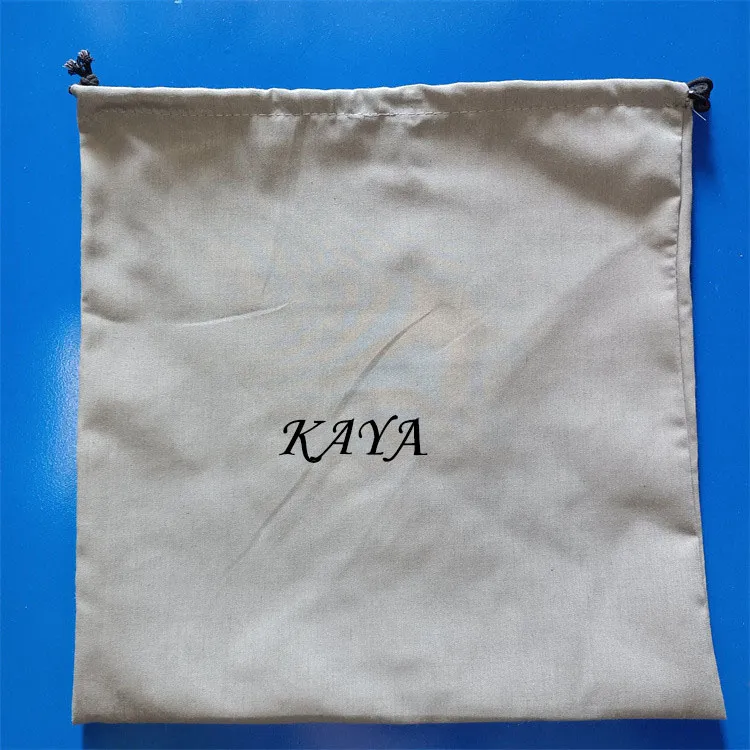 Hochwertiger Geschenkverpackungsbeutel aus Bio-Baumwolle mit Kordelzug KY-T1CB22102501-2