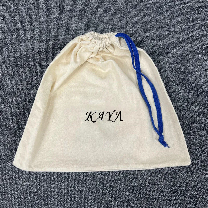 Hochwertiger Geschenkverpackungsbeutel aus Bio-Baumwolle mit Kordelzug KY-T1CB22102501-4