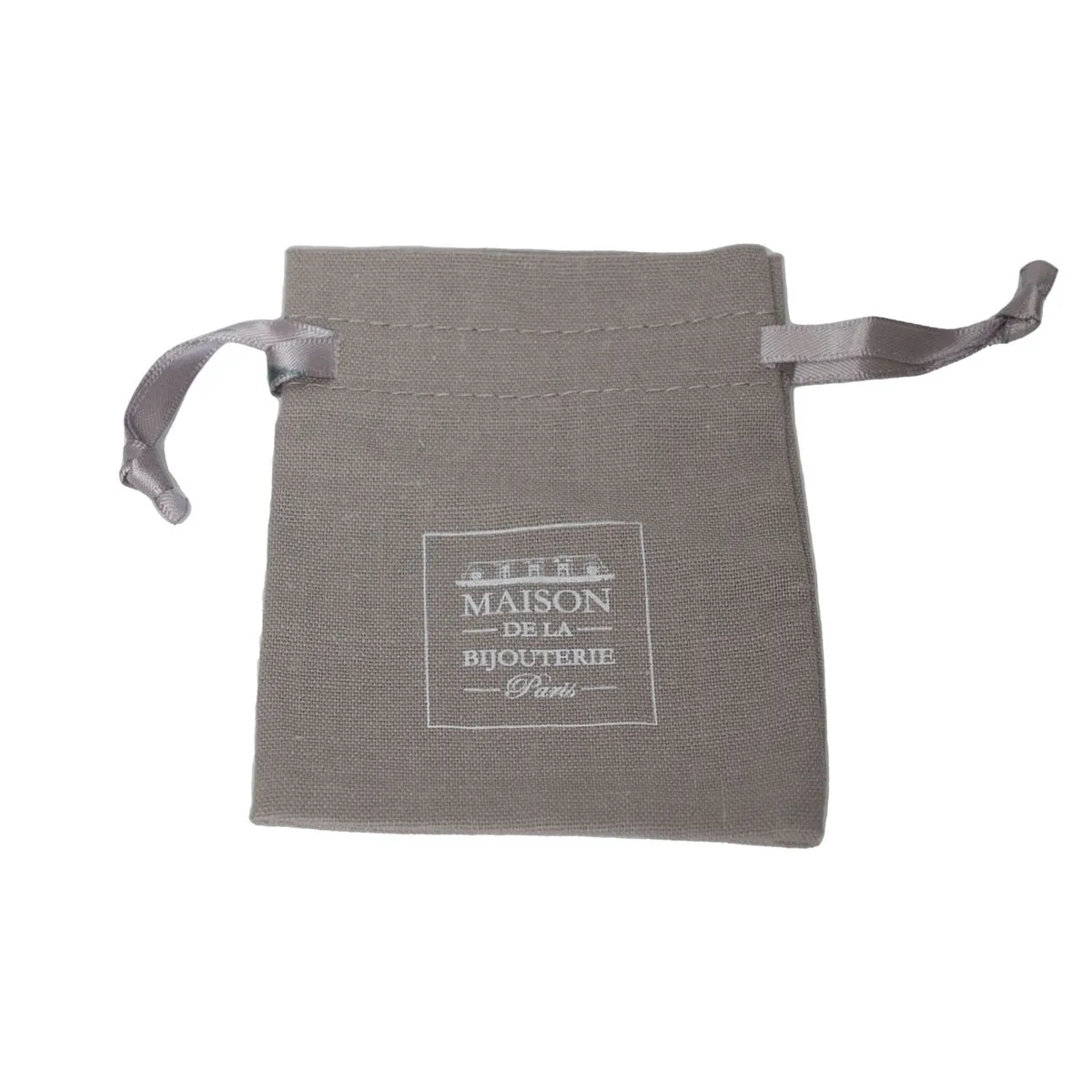 Sacs cadeaux blancs en coton à cordon pour cosmétiques/perruques/rasoirs   KY-T1CB22111503-12