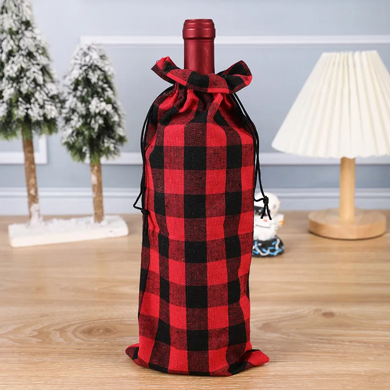 Weihnachtsgeschenkbeutel – Weihnachtsmann Baumwollbeutel mit Kordelzug KY-T1CB24101301-22
