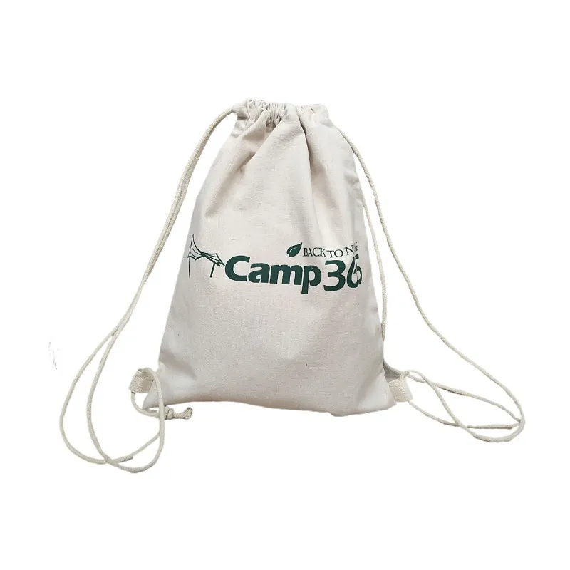 Cotton Drawstring Backpack | Eco-Friendly & Reusable | for Gym, School, Travel & Promotional Events | Custom Logo KY-DB221122C02-31