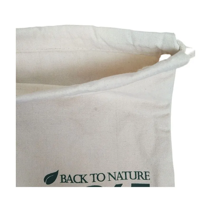 Cotton Drawstring Backpack | Eco-Friendly & Reusable | for Gym, School, Travel & Promotional Events | Custom Logo KY-DB221122C02-32