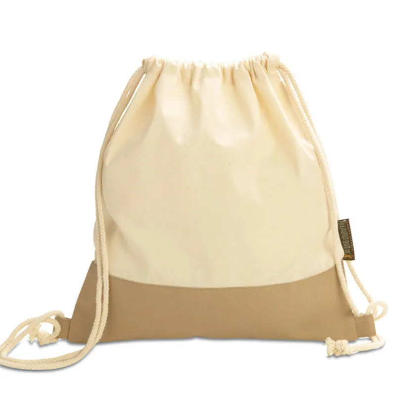 Fashion Cotton Printed Bags Natural Cotton Simple Backpack KY-DB221122C14-6