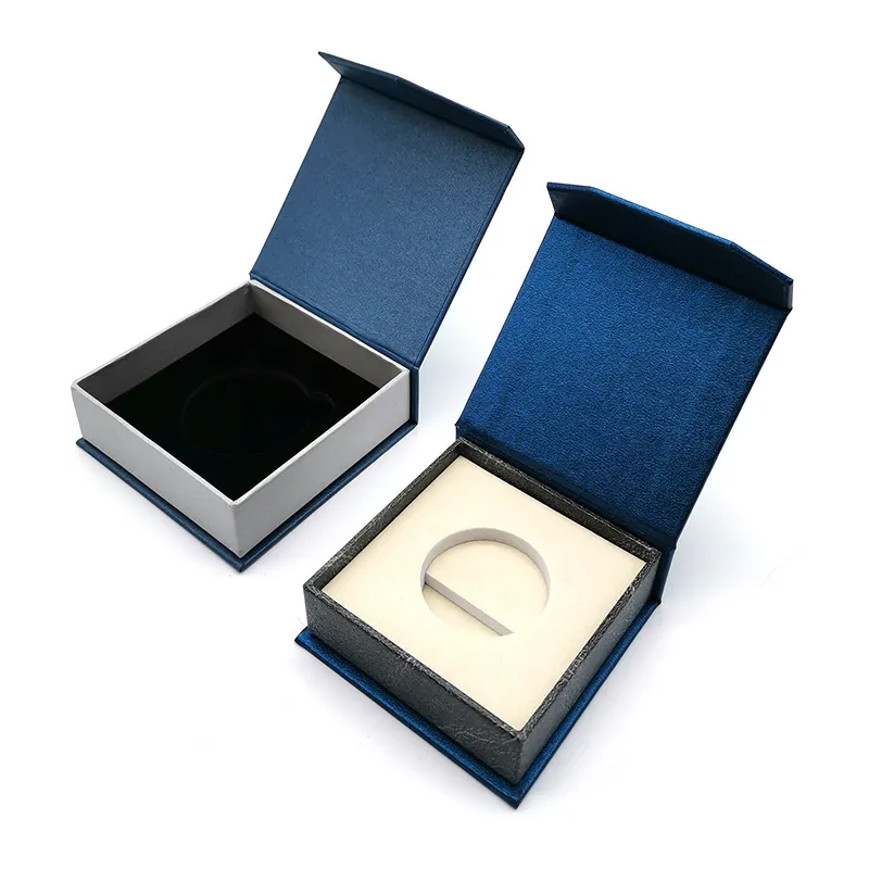 Individuell gestaltete Luxus-Teeverpackung / Schmuckverpackungsbox mit Schaumstoffeinlage KY-EB22111702-22