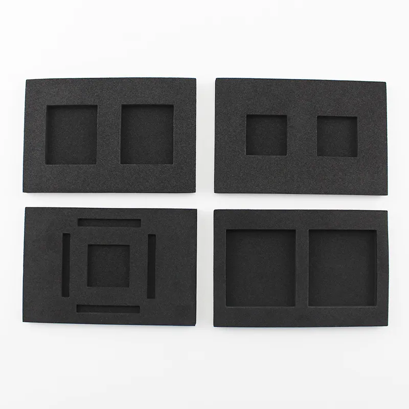 Insert en mousse EVA à double cavité pour paires – bagues, cosmétiques ou petits appareils électroniques PF-26052801-4