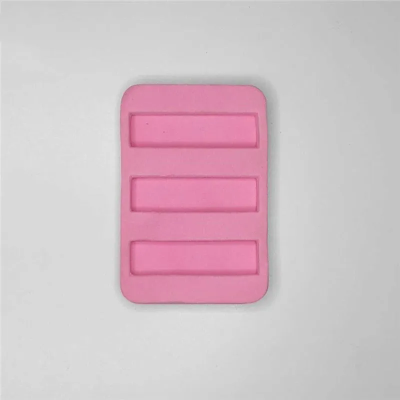 Maßgeschneiderte rosa EVA-Schaumeinsätze für Lippenstift- & Kosmetikstiftverpackungen PF-26052803-3
