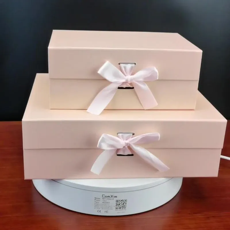 Collapsible Gift Custom Logo Box Cardboard Magnetic Gift Folding Box KY-PBX22080803-3