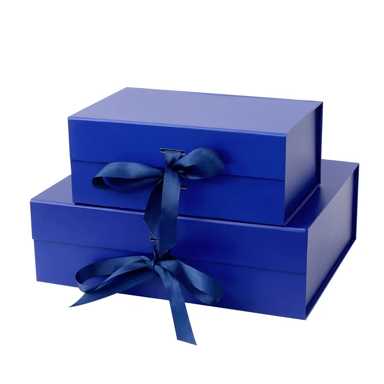 Collapsible Gift Custom Logo Box Cardboard Magnetic Gift Folding Box KY-PBX22080803-6
