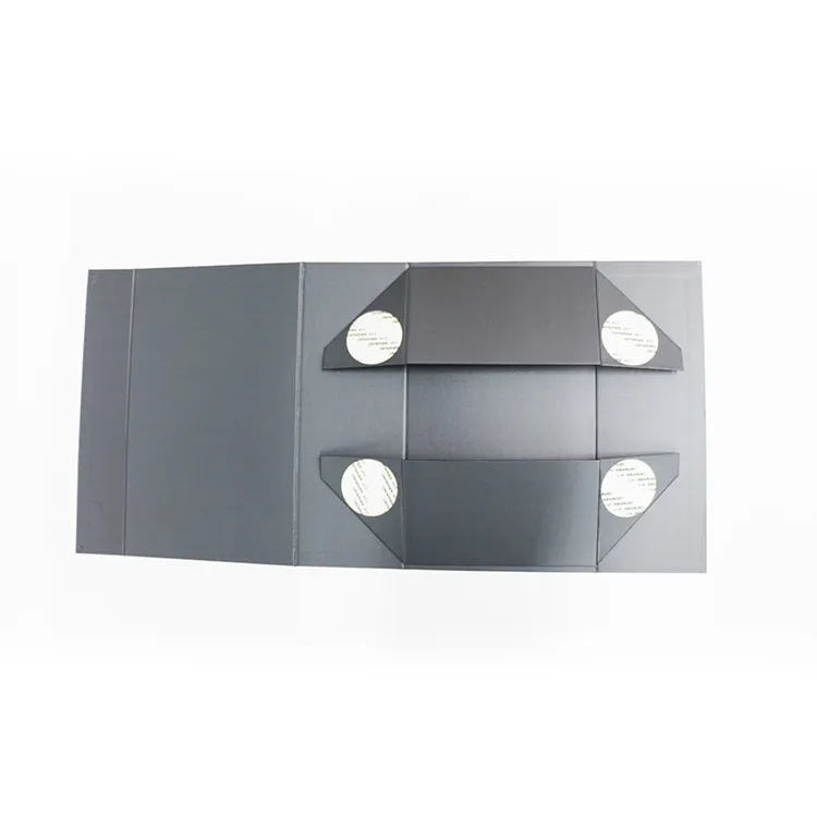 Foldable Magnetic Gift Box | Collapsible Rigid Paperboard Box for Jewelry | Custom Logo KY-PGB22071804-2