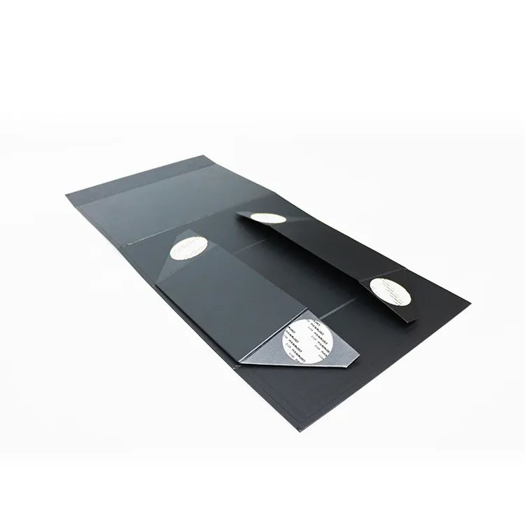 Foldable Magnetic Gift Box | Collapsible Rigid Paperboard Box for Jewelry | Custom Logo KY-PGB22071804-3