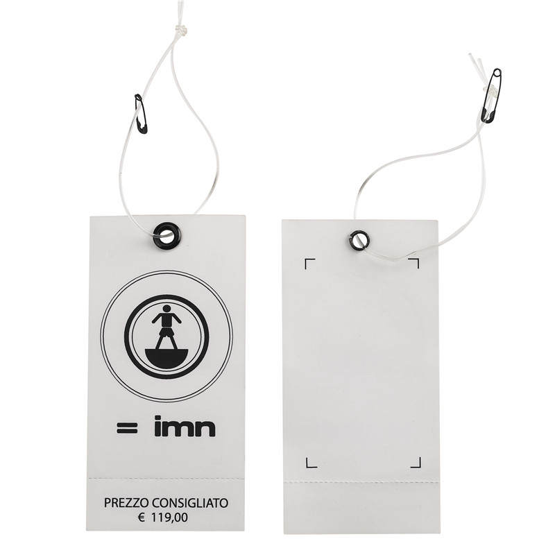 Maßgeschneiderte hochwertige Hangtags
