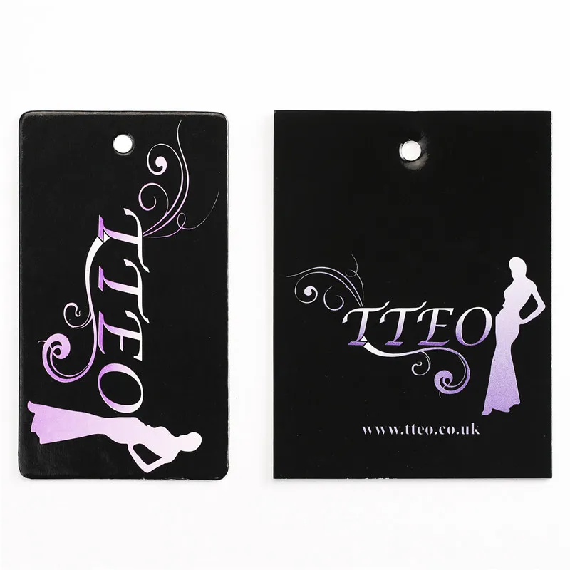 Customized High Quality Hang Tags/Swing Tickets/Price Tickets KY-TG22072301-5