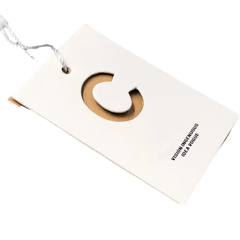Kraftpapier Hangtags für Bekleidung