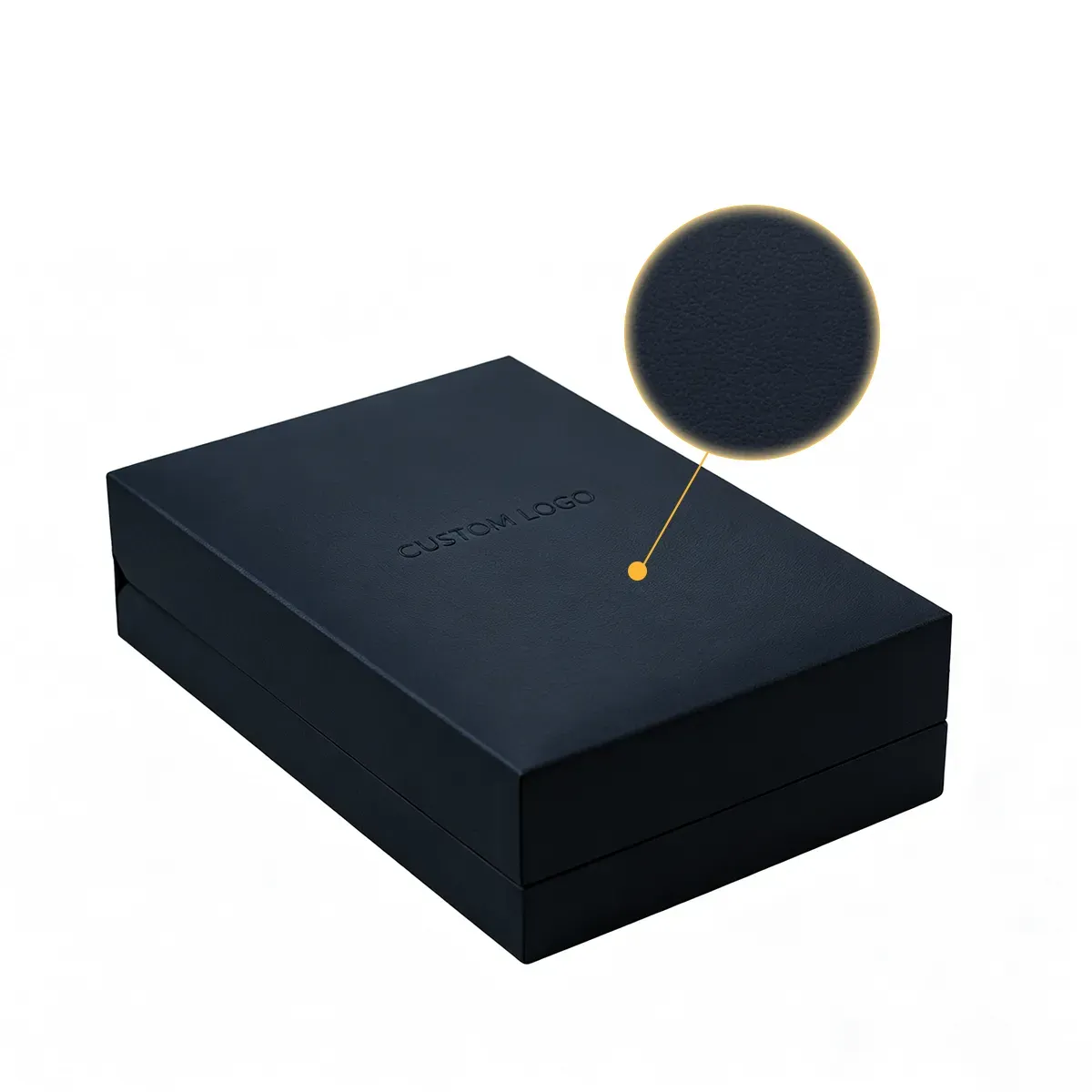 Leatherette Jewelry Gift Box with Velvet Lining – Custom Logo & Rigid Magnetic Closure JBX26060201-3