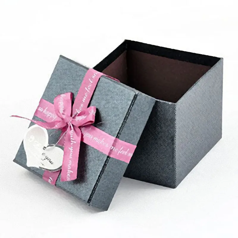 Schmuckbox für Armbänder, Ohrringe, Schmuck – Kartonbox für Kuchen oder Geschenke KY-JBX22072615-5