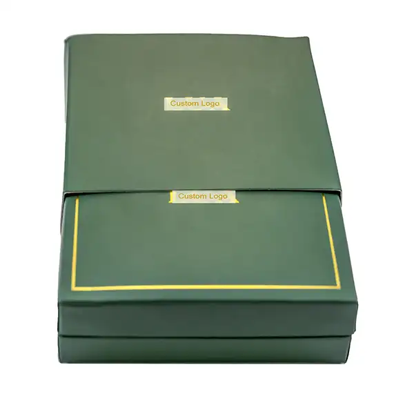 Flip up jewelry gift box with Slipcase