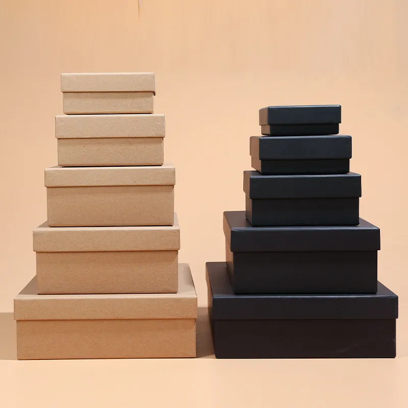 Art Paper Box Lid and Base Paper Packing Box KY-TX1PBX22092612-4