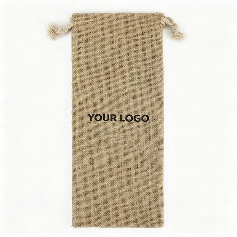 Best Price Eco-Friendly Linen Gift Bag with Jute Cord