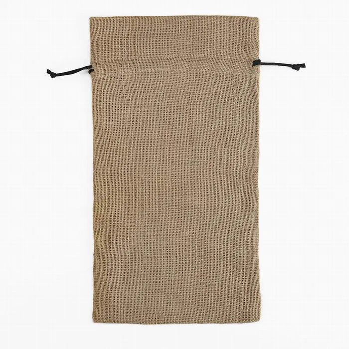 Best Price Eco-Friendly Linen Gift Bag with Jute Cord KY-LB22072602-21