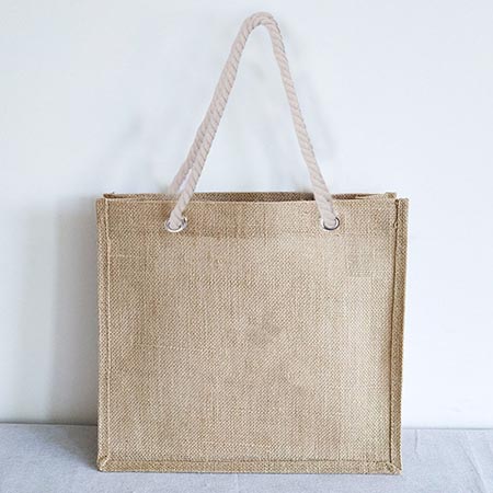 Linen Like Fabric Pouch Bag, Promotion Bag