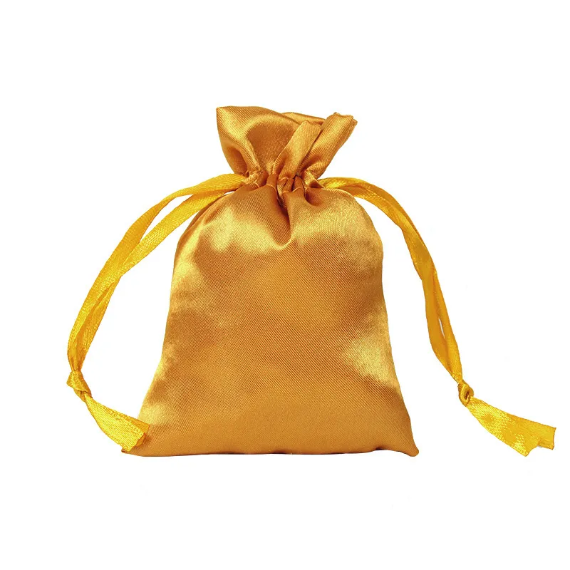 Custom Logo Soft Satin Bracelet Jewelry Drawstring  Bags KY-SB202092103-31