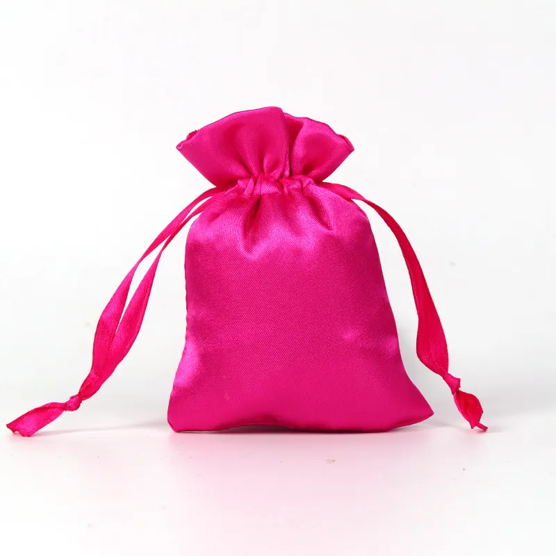 Custom Logo Soft Satin Bracelet Jewelry Drawstring  Bags KY-SB202092103-32