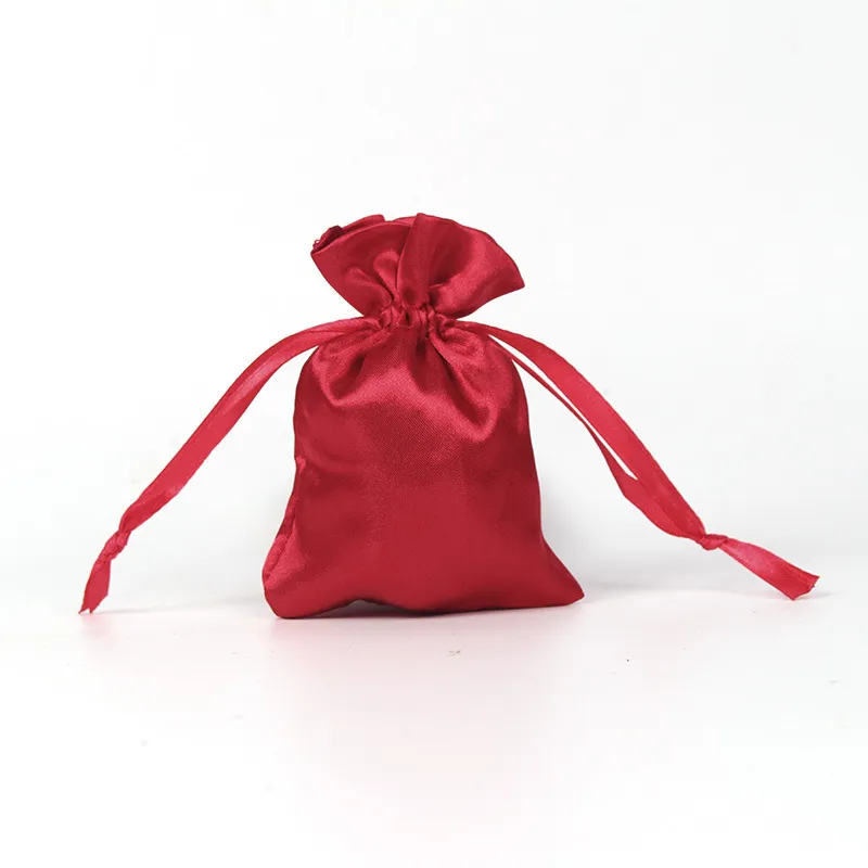 Großhandel individueller Satin-Seiden-Kordelbeutel mit Geschenklogo KY-SB202092117-5