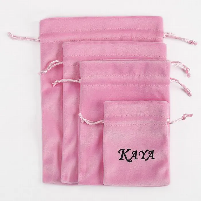 Jewelry Packing Velvet bag Drawstring Bags Pouches KY-VB22072603-13