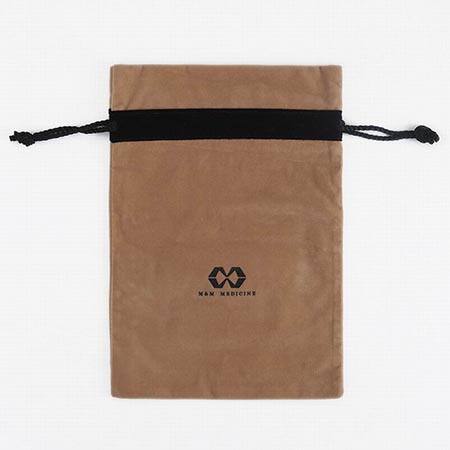 Necklace jewellery pouch sachet lipstick velvet Drawstring bag