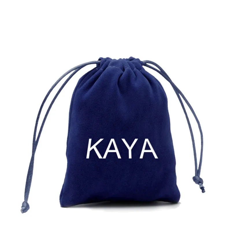 Multicolored Velvet Jewelry Bag Packaging for Jewelry KY-VB220908F10-4
