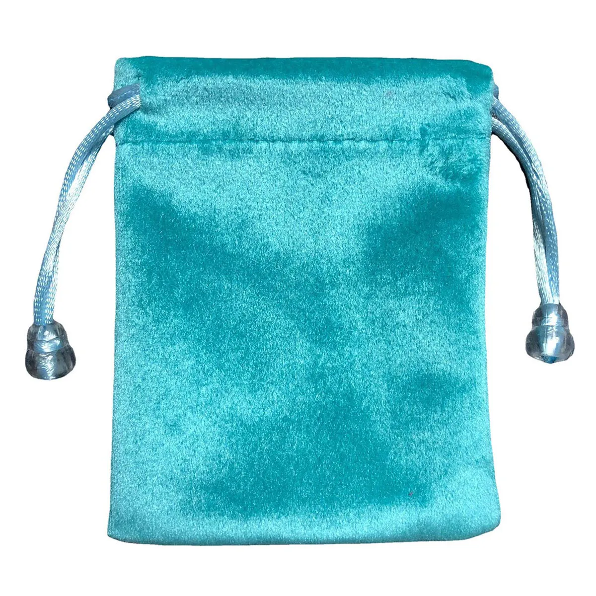Korean Suede Drawstring Gift Bag | Double-Pull Lace Edge | Royal Blue & Multi-Color | Custom Logo KY-VB220908F12-21